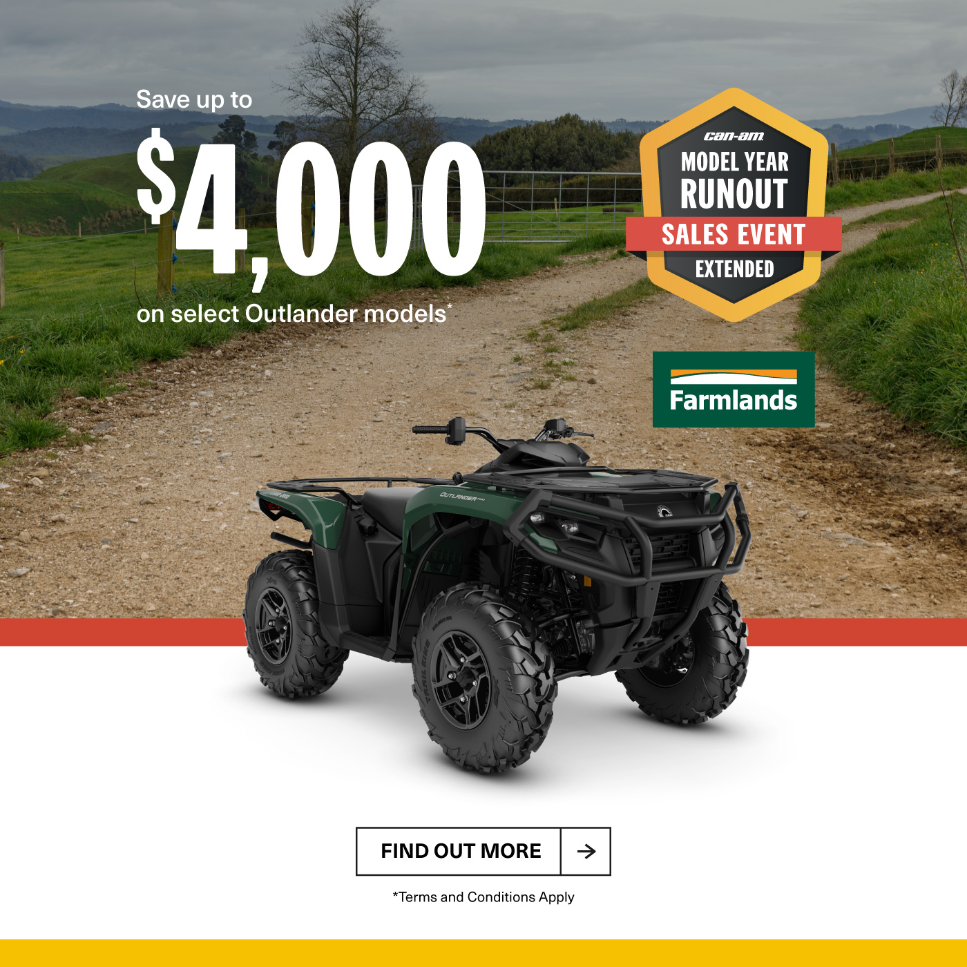 Can-Am Campaign - Q1 2025 Retail Program NZ ATV